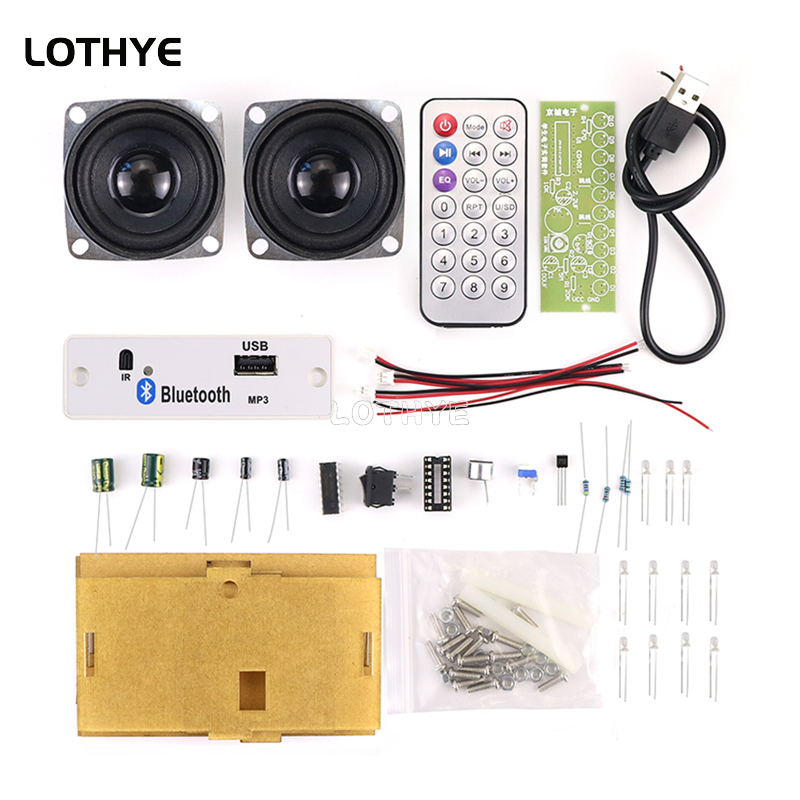 Diy Audio Electronics Kit - 미니 앰프 오디오 블루투스 3W*2 스피커