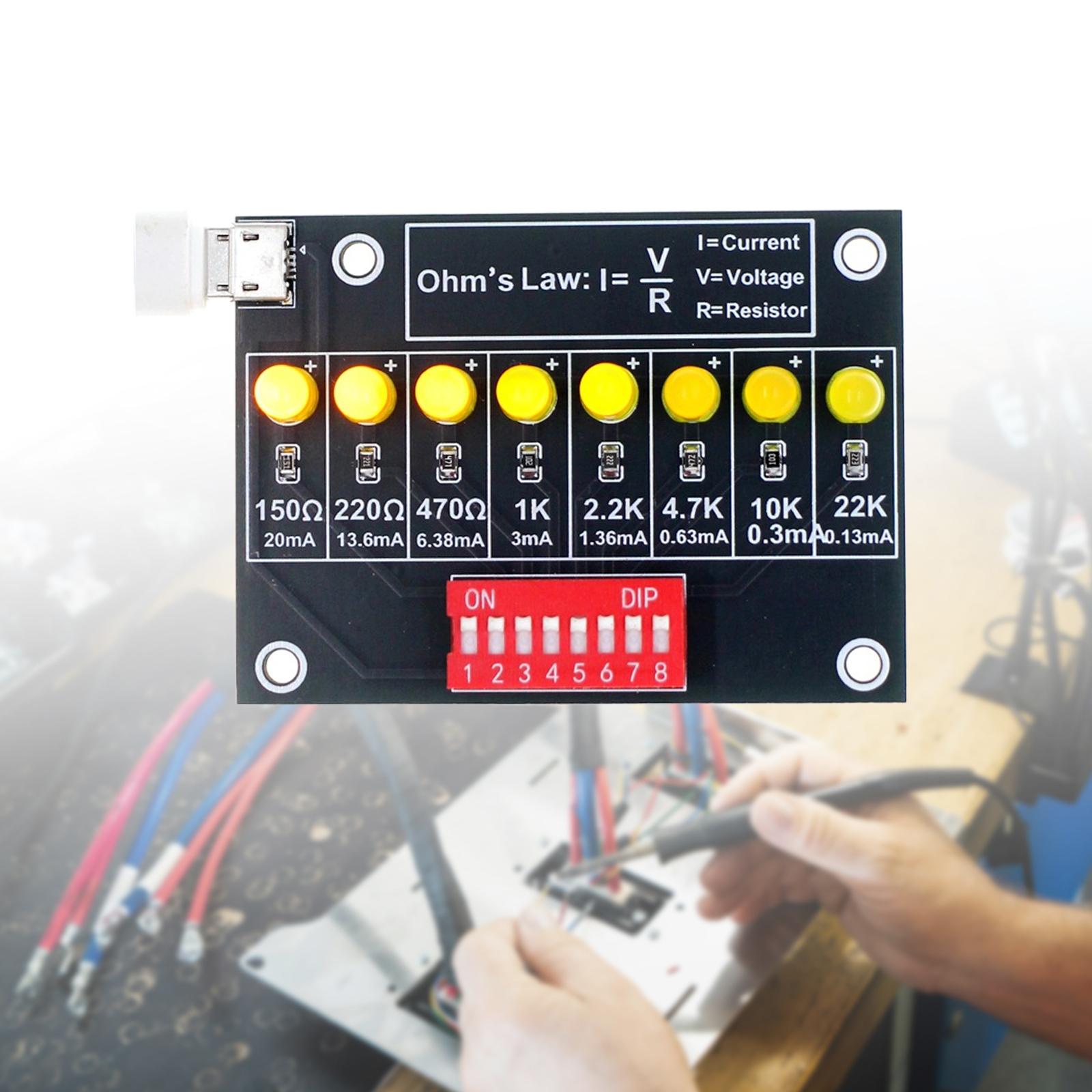 Diy Electronics Learning Kit - DIY 납땜 연습 키트 옴스법 학습