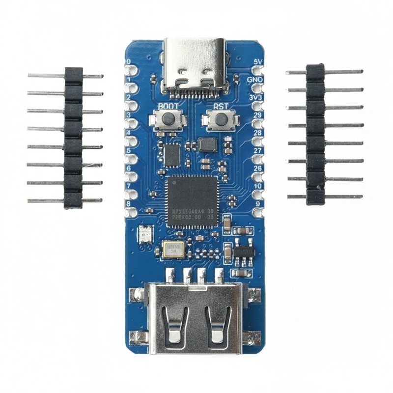 Diy Electronics Shop - [지금 구매하기] RP2350-USB-A 마이크로컨트롤러 보드 (Raspberry