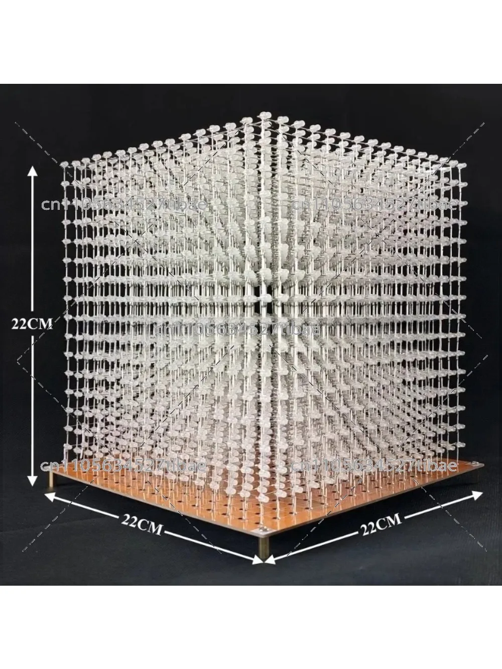 Diy Electronics Project Kit - 3D16mini 라이트 큐브 키트 16x16x16 전자