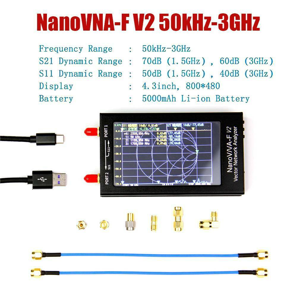 3G S-A-A-2 NanoVNA V2 벡터 네트워크  - Logic Analyzer Usb 리뷰 및 가격