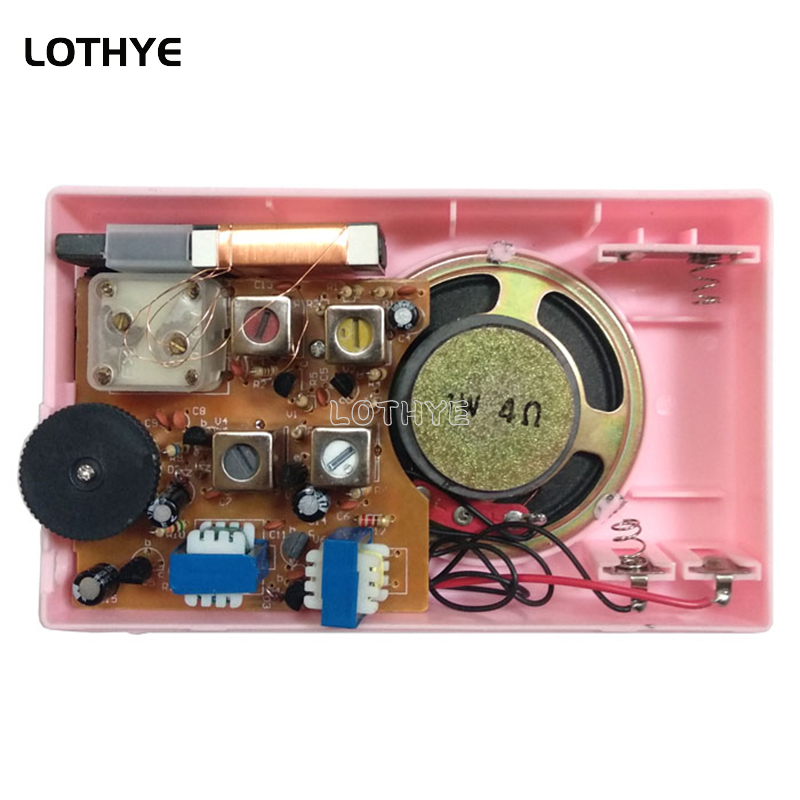 AM 라디오 조립 제작 키트, 슈퍼헤테로다인 7 관 라 - Diy Audio Electronics Kit 리뷰 및 가격