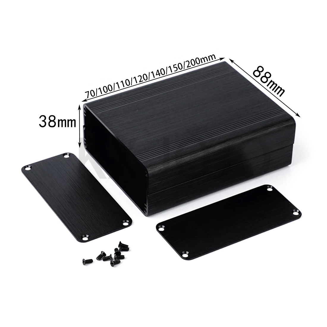 알루미늄 인클로저 1개 88*38*100/110/120 - Diy Electronics Box 리뷰 및 가격