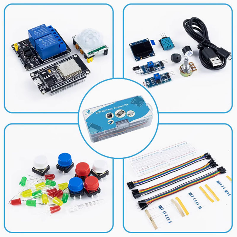 WiFi 무선 모듈 제작 키트, 완벽한 스타터 액세서리 - Diy Electronics Learning Kit 리뷰 및 가격