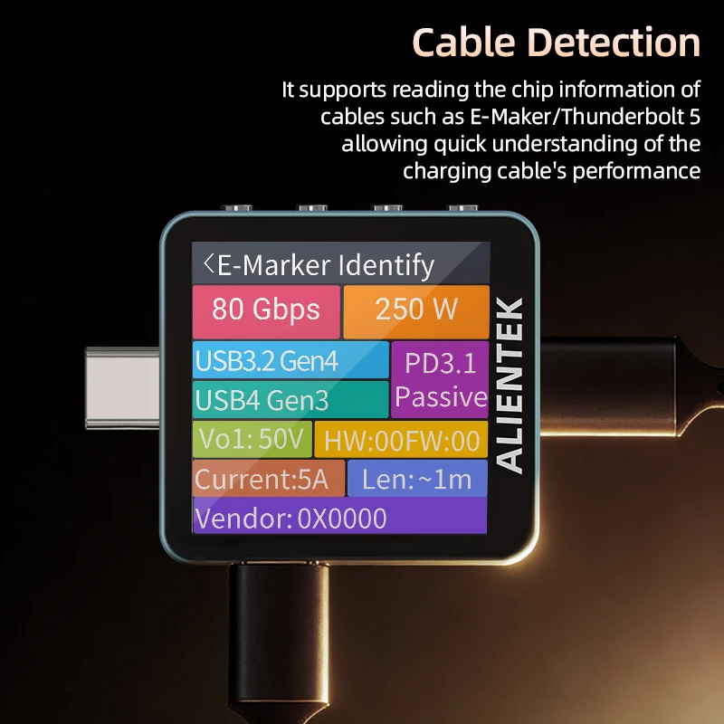 알리엔텍 C2 컬러 화면 테스터, 240W 고전류, 실 - Logic Analyzer Usb 리뷰 및 가격