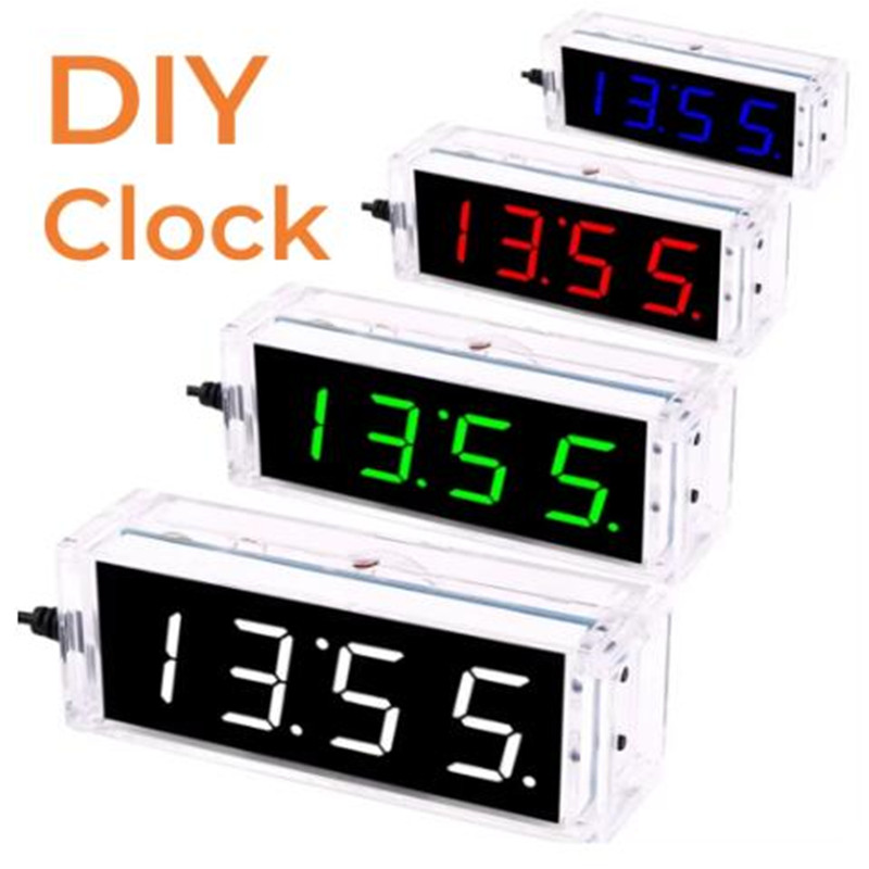 DIY 디지털 시계 키트 디스플레이 날짜 주 온도 알람 - Diy Electronics Learning Kit 리뷰 및 가격