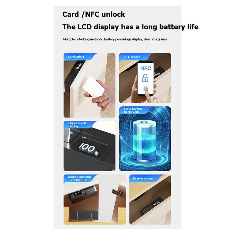 스마트 서랍 전자 도어락 NFC 기술-숨김형 DIY 목 - Diy Electronics Cabinet 리뷰 및 가격