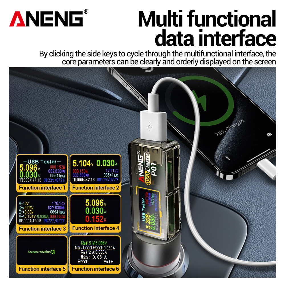 ANENG P01 USB 테스터, 전압계, 전류계, T - Logic Analyzer Usb 리뷰 및 가격